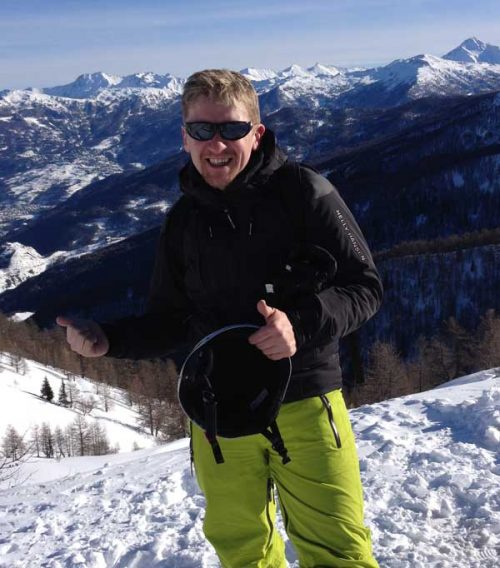 Andy Cleary, Head of Ski, inspireski