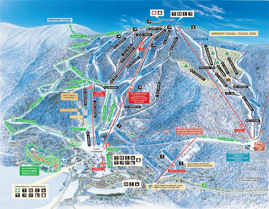 Tremblant Piste Map
