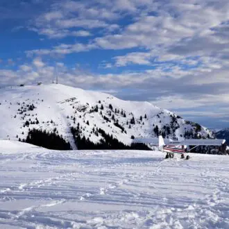 Monte Pora covered snow